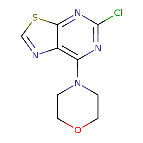 Clc1nc(N2CCOCC2)c2c(n1)scn2