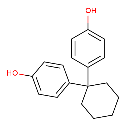 Oc1ccc(cc1)C1(CCCCC1)c1ccc(cc1)O