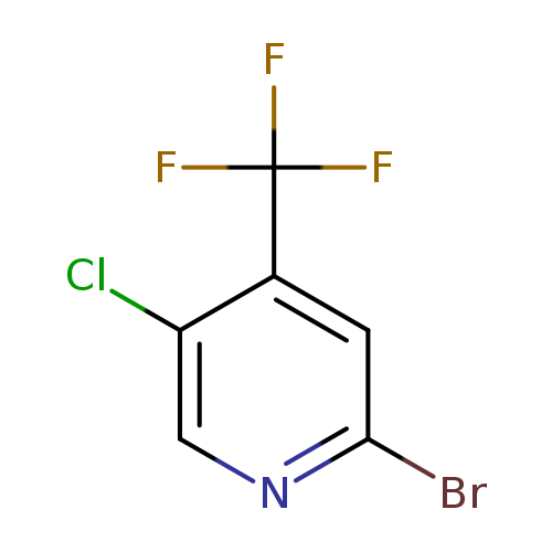 Brc1ncc(c(c1)C(F)(F)F)Cl