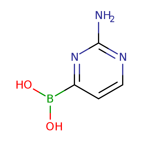 Nc1nccc(n1)B(O)O