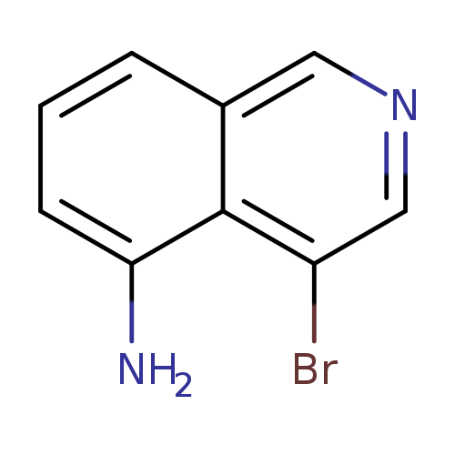 Nc1cccc2c1c(Br)cnc2