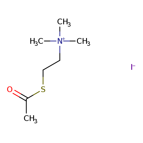 CC(=O)SCC[N+](C)(C)C.[I-]