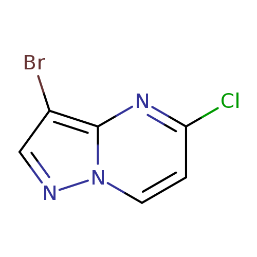 Clc1ccn2c(n1)c(Br)cn2