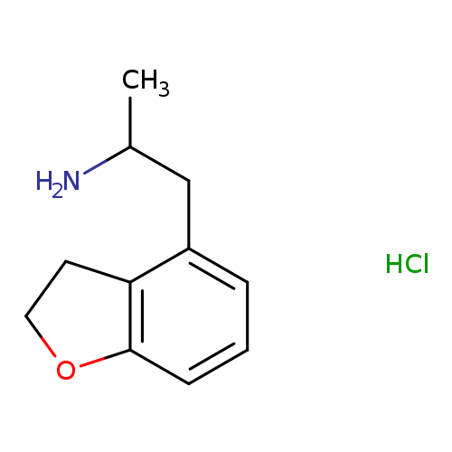 CC(Cc1cccc2c1CCO2)N.Cl