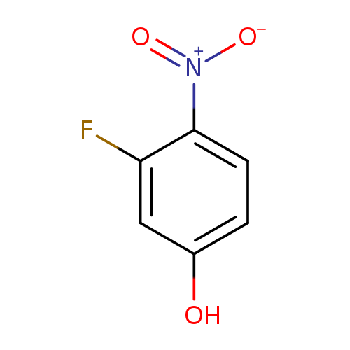 Oc1ccc(c(c1)F)[N+](=O)[O-]