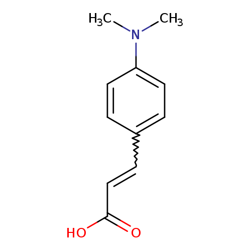 CN(c1ccc(cc1)C=CC(=O)O)C