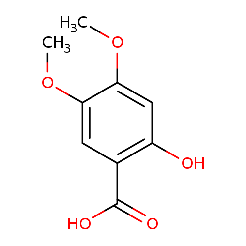 COc1cc(C(=O)O)c(cc1OC)O