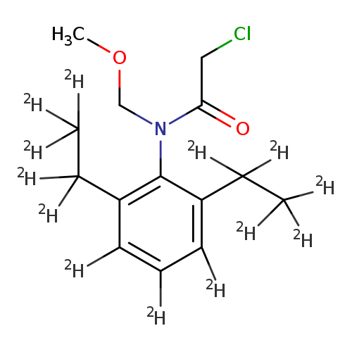 COCN(c1c(c([2H])c(c(c1C(C([2H])([2H])[2H])([2H])[2H])[2H])[2H])C(C([2H])([2H])[2H])([2H])[2H])C(=O)CCl