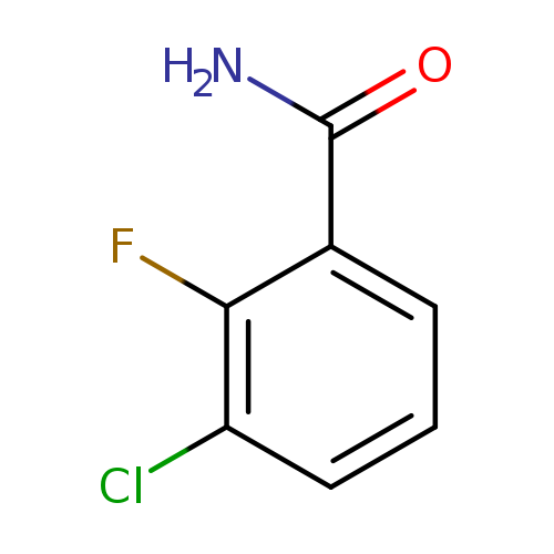 NC(=O)c1cccc(c1F)Cl