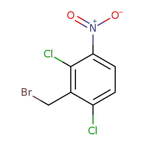 BrCc1c(Cl)ccc(c1Cl)[N+](=O)[O-]
