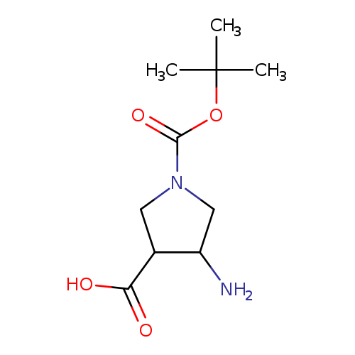 O=C(N1CC(C(C1)N)C(=O)O)OC(C)(C)C