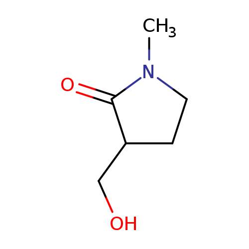 CN1CCC(C1=O)CO