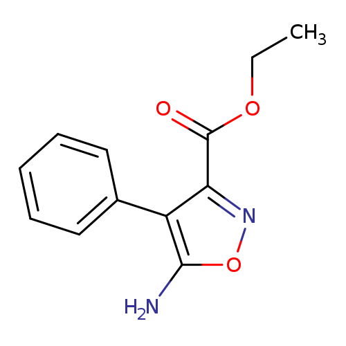 CCOC(=O)c1noc(c1c1ccccc1)N