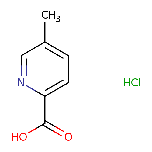 Cc1ccc(nc1)C(=O)O.Cl