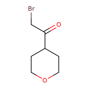 BrCC(=O)C1CCOCC1