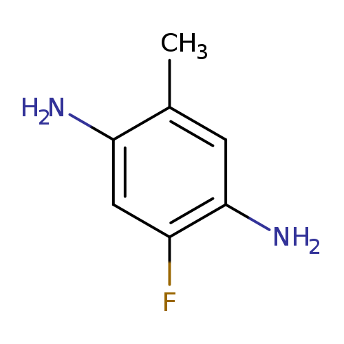 Cc1cc(N)c(cc1N)F