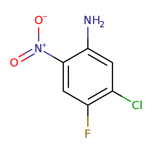 [O-][N+](=O)c1cc(F)c(cc1N)Cl