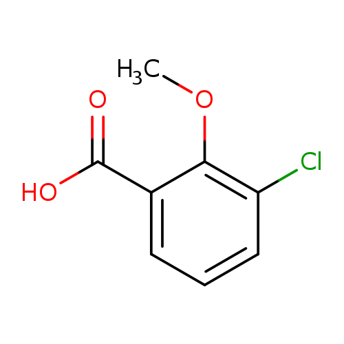 COc1c(Cl)cccc1C(=O)O