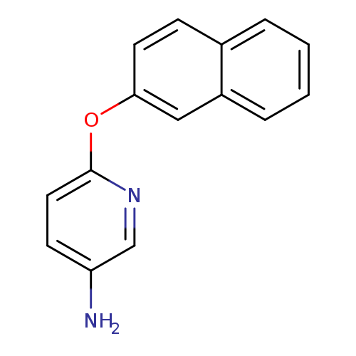 Nc1ccc(nc1)Oc1ccc2c(c1)cccc2