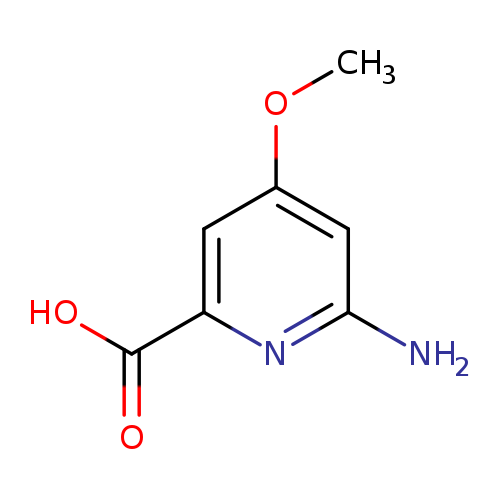 COc1cc(N)nc(c1)C(=O)O