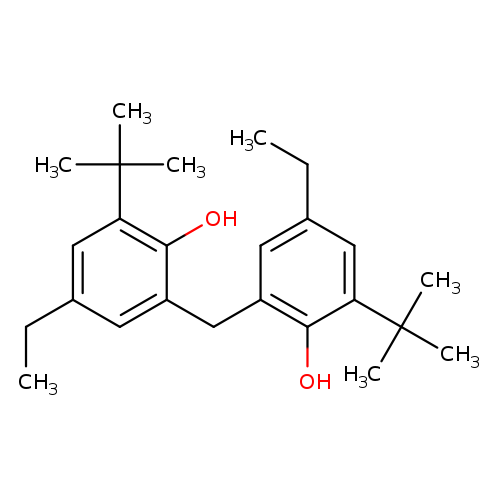 CCc1cc(Cc2cc(CC)cc(c2O)C(C)(C)C)c(c(c1)C(C)(C)C)O