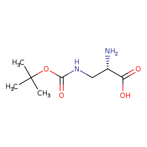 N[C@H](C(=O)O)CNC(=O)OC(C)(C)C