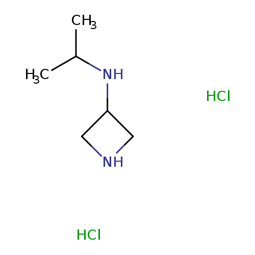 CC(NC1CNC1)C.Cl.Cl