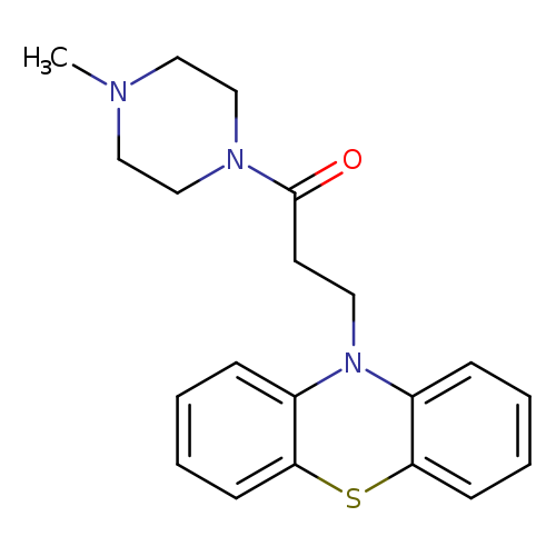 CN1CCN(CC1)C(=O)CCN1c2ccccc2Sc2c1cccc2