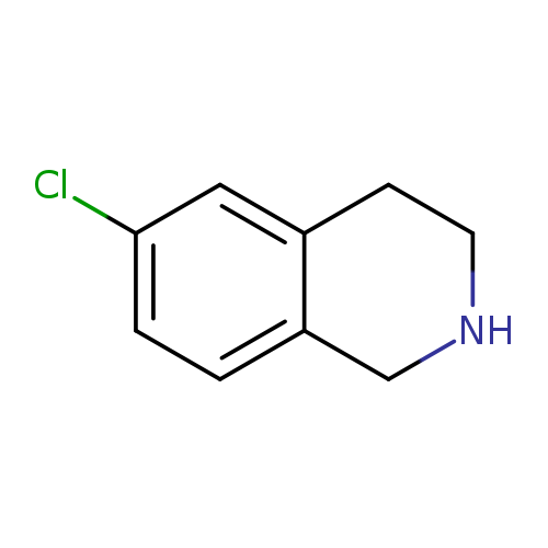 Clc1ccc2c(c1)CCNC2