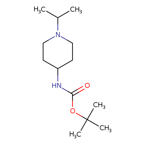 O=C(OC(C)(C)C)NC1CCN(CC1)C(C)C