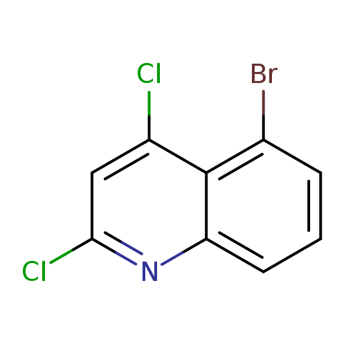 Clc1cc(Cl)c2c(n1)cccc2Br