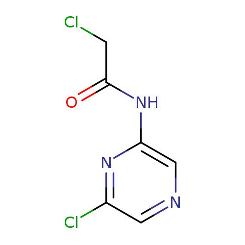 ClCC(=O)Nc1cncc(n1)Cl