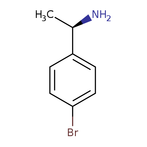 C[C@H](c1ccc(cc1)Br)N