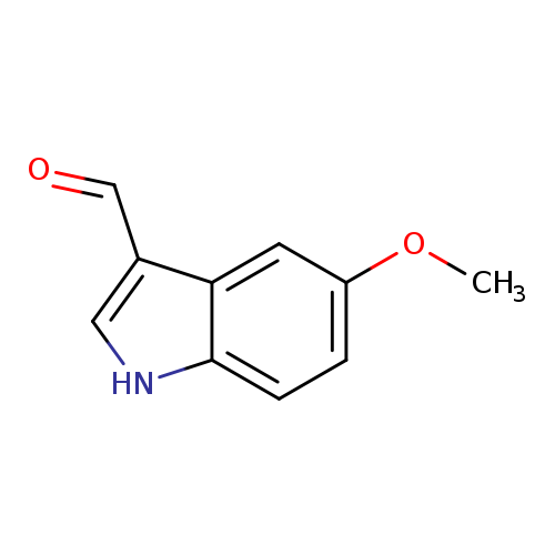 COc1ccc2c(c1)c(C=O)c[nH]2