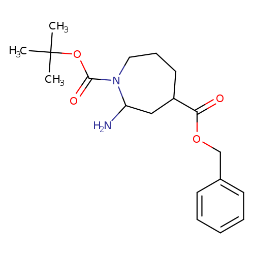 O=C(C1CCCN(C(C1)N)C(=O)OC(C)(C)C)OCc1ccccc1