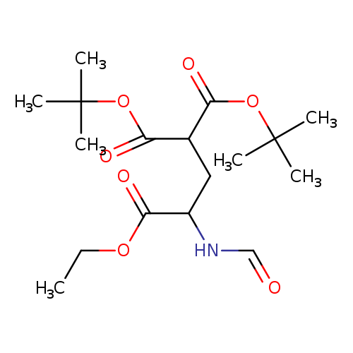 CCOC(=O)C(CC(C(=O)OC(C)(C)C)C(=O)OC(C)(C)C)NC=O