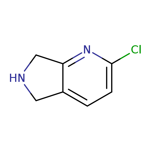 Clc1ccc2c(n1)CNC2