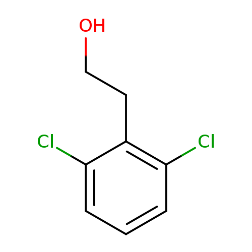 OCCc1c(Cl)cccc1Cl