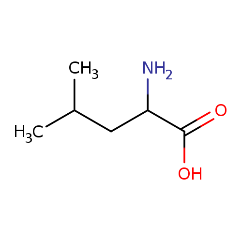 NC(C(=O)O)CC(C)C