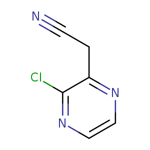 Clc1nccnc1CC#N