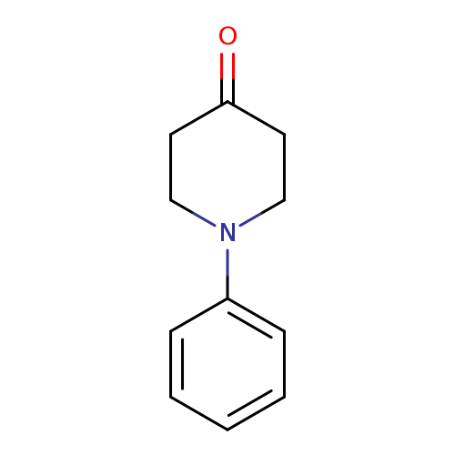 O=C1CCN(CC1)c1ccccc1