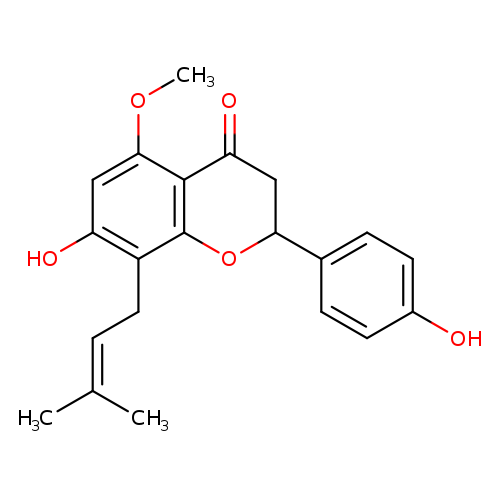 COc1cc(O)c(c2c1C(=O)CC(O2)c1ccc(cc1)O)CC=C(C)C