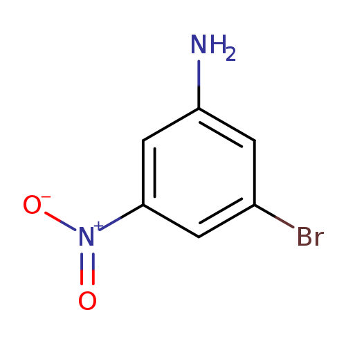 Nc1cc(Br)cc(c1)[N+](=O)[O-]