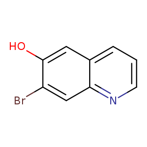 Brc1cc2ncccc2cc1O