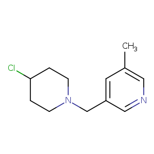 ClC1CCN(CC1)Cc1cncc(c1)C