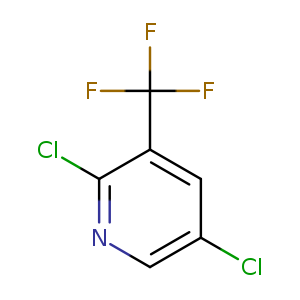 Clc1cnc(c(c1)C(F)(F)F)Cl