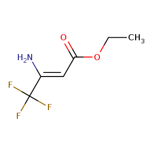 CCOC(=O)/C=C(/C(F)(F)F)N