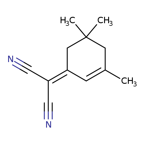 N#CC(=C1C=C(C)CC(C1)(C)C)C#N