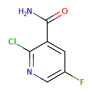 Fc1cnc(c(c1)C(=O)N)Cl