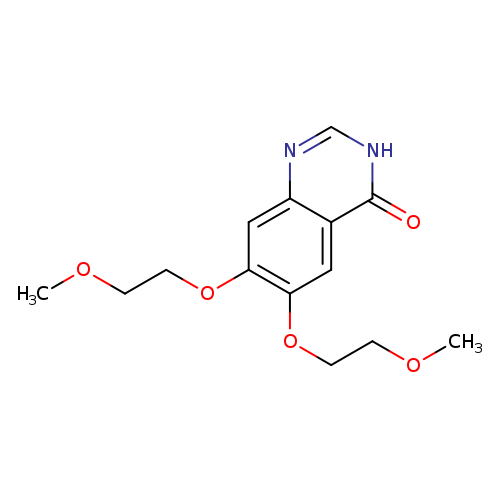 COCCOc1cc2c(cc1OCCOC)nc[nH]c2=O